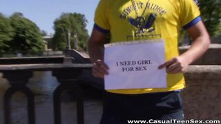 He needs a girl for sex