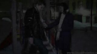 Casual sex on a winter night