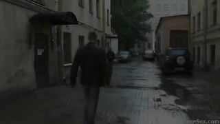 Cunnilingus from a stranger