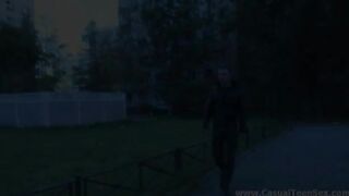 Shaved teen pussy screwed good