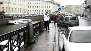 Strangers satisfy each other