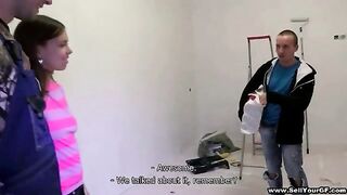 Sex and cash for slutty teeny