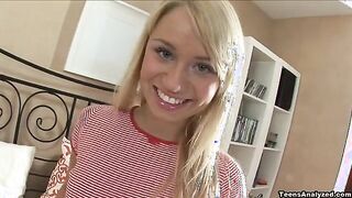 Anally welcomed to college