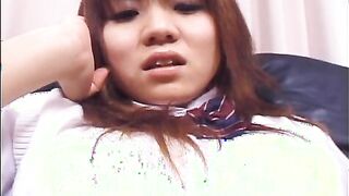 Yuu Aoki is a fucking hot schoolgirl