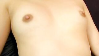 Crotchless Pants Makes It Easy For Asian Slut To Fuck Her Guy