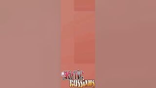 Hot Russian bitch Lulu massaging her big tits