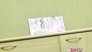 Horny Russian nymph Eugenia showing hot assets