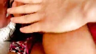 Big boobed brunette teenage hottie Kitty getting fucked hard from behind