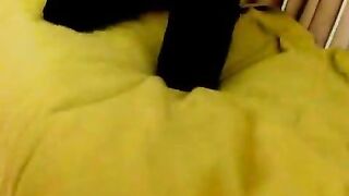 Small breasted blonde teen girlfriend Scarlet striping and showing off her sexy body