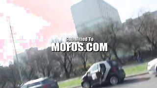 Pizza girl fucked in public