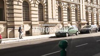 Russian girl Alive Bell fucked in public