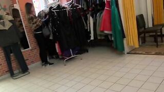Riding Dick in the Changing Room