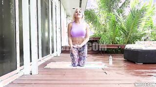 Yoga girl Cristi Ann anal sex