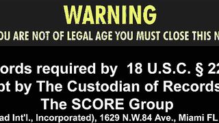 Nicky White's ass, hairy pussy and suck and fuck show