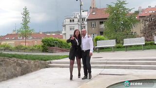 Big Tits, A Deep Throat And A Pierced Pussy