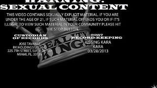 Kara rides that cock as her juicy ass bounces.