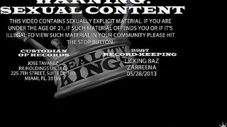 Zarreena gets pounded in variations of the Hidden Serpent position.