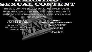 Aynmarie gets her pussy pounded for her first time audition.