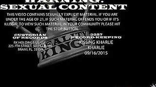 Kharlie gets her pussy drilled.