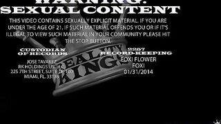 Foxi flaunts her perfect petite body.