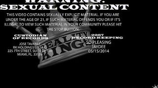 jaydee gets her pussy drilled and gets that man juice all over her.