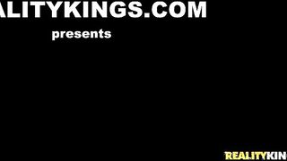 Christine wanted money for shopping so she paid rent with her pussy.