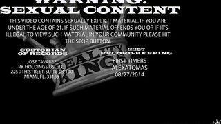 Alexa and Joel are visiting from Spain and saw a great deal on an apartment. When JJ saw Alexa's long legs and firm  fit sexy body he had to have a tape of her in his collection. Alexa and Joel fucked like crazy till he covered her face in cum.