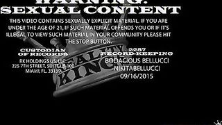 Nikita Bellucci sucking cock and getting fucked in her tight pussy!