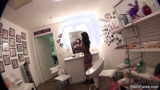 Sexy Romi Behind The Scenes