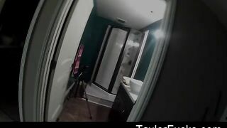 Taylor and Tasha shower together