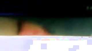 Busty big tit college teen masturbates on webcam