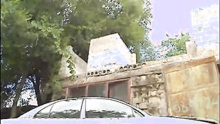 Webcam Girl Masturbates In Public