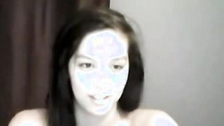 Playful amateur girl isn't shy