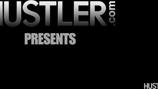 Bailey Blue,Anastasia Morna Victorious girl wrestler pounding opponent with strapon