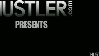 Jacky Joy Big boob blonde sucking balls