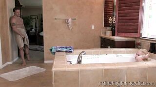 Seth shoves his massive prick in Tara Lynn Foxx's teen cunt