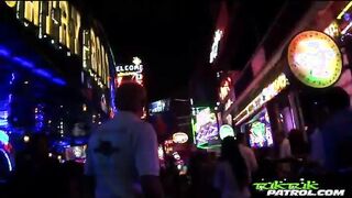Slutty Thai bargirl sucks and fucks a horny foreign tourist