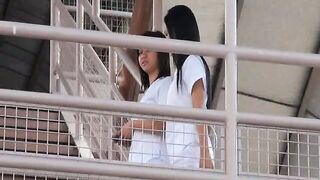 Two sexy Filipina nurses give special care to lucky male tourist