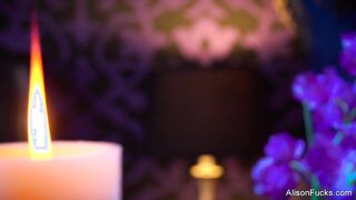 Alison Tyler naked bed masturbation