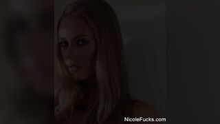 Nicole Aniston in black panties