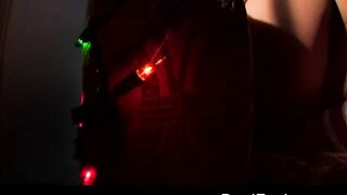 Dani Daniels spreads her pussy lips