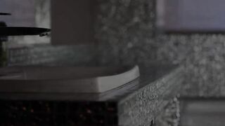 Beautiful erotic art video with a horny babe