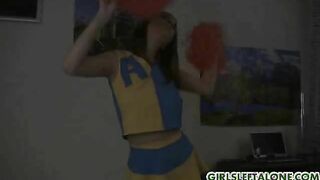 Benta gets horny while doing her new routines  part 1