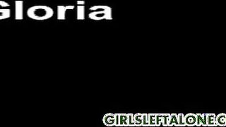 18 year old solo Gloria with small tits part 1