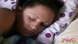 Hot Emery gets naked