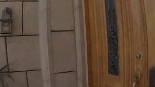 Landlady Gets Paid With Jizz