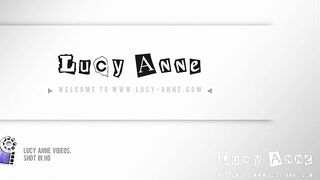 Lucy Anne strips from her cute dress