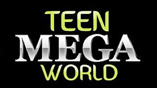 Two teens pleasing one lucky guy