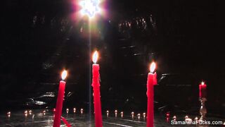 Samantha Saint Lesbian sex With Candles