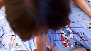 Adorable teen girl fucked in ass